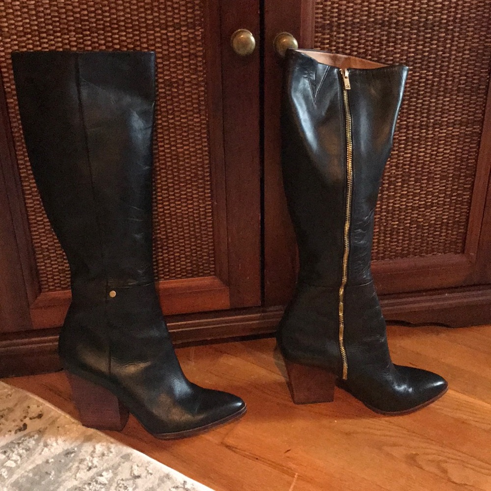 Calvin Klein genuine leather boots